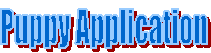 Puppy Application